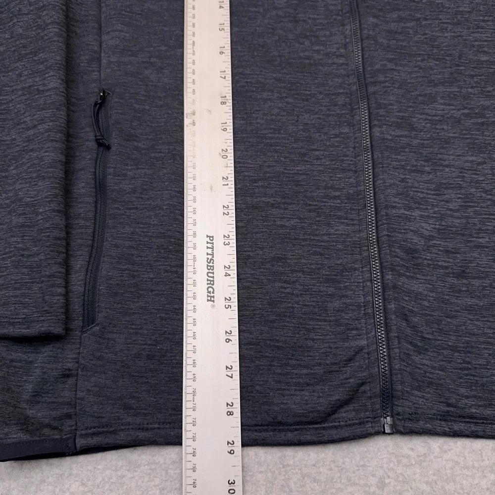 The North Face Skyline 1/2 Zip‎ Fleece Men's XL Blue Mock Neck Embroidered Adbry